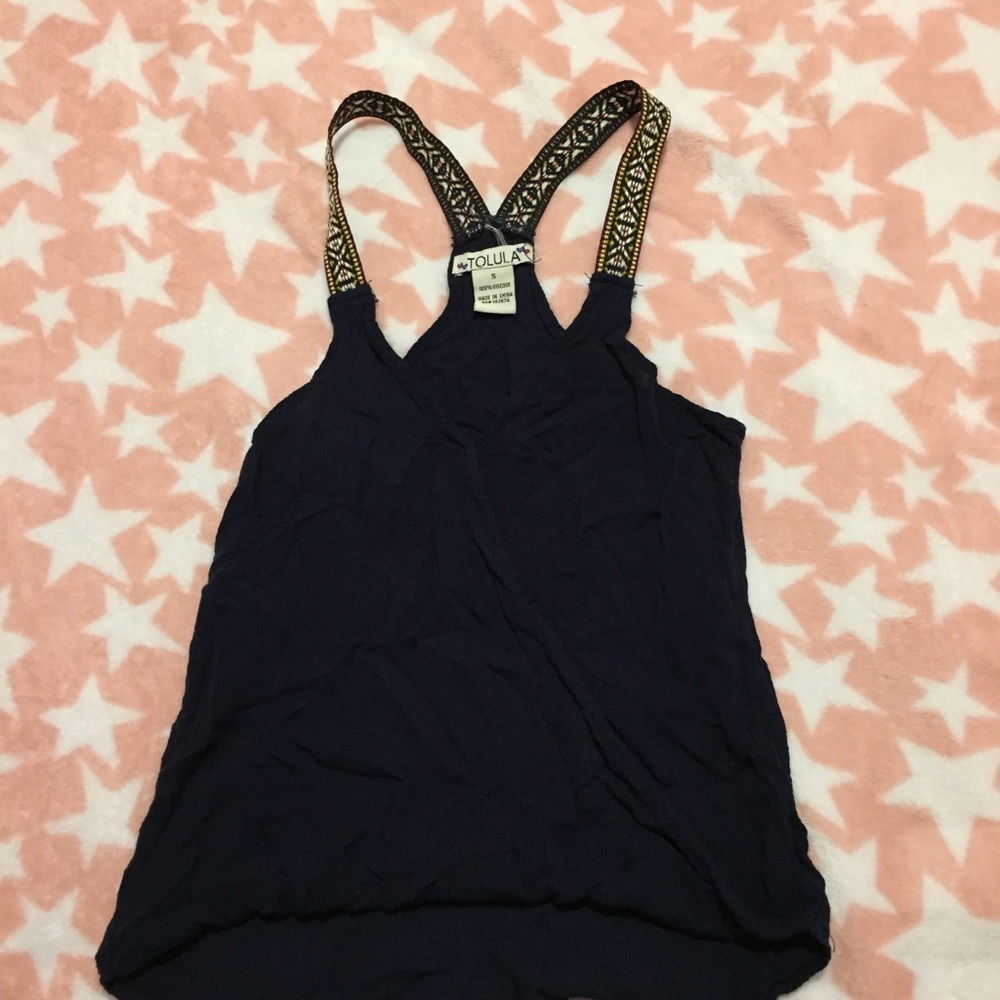 Navy Tank top